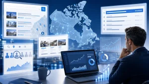 Canadian businesses competing online through search visibility, websites, and digital marketing services