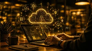 Cloud Security Solutions Icon