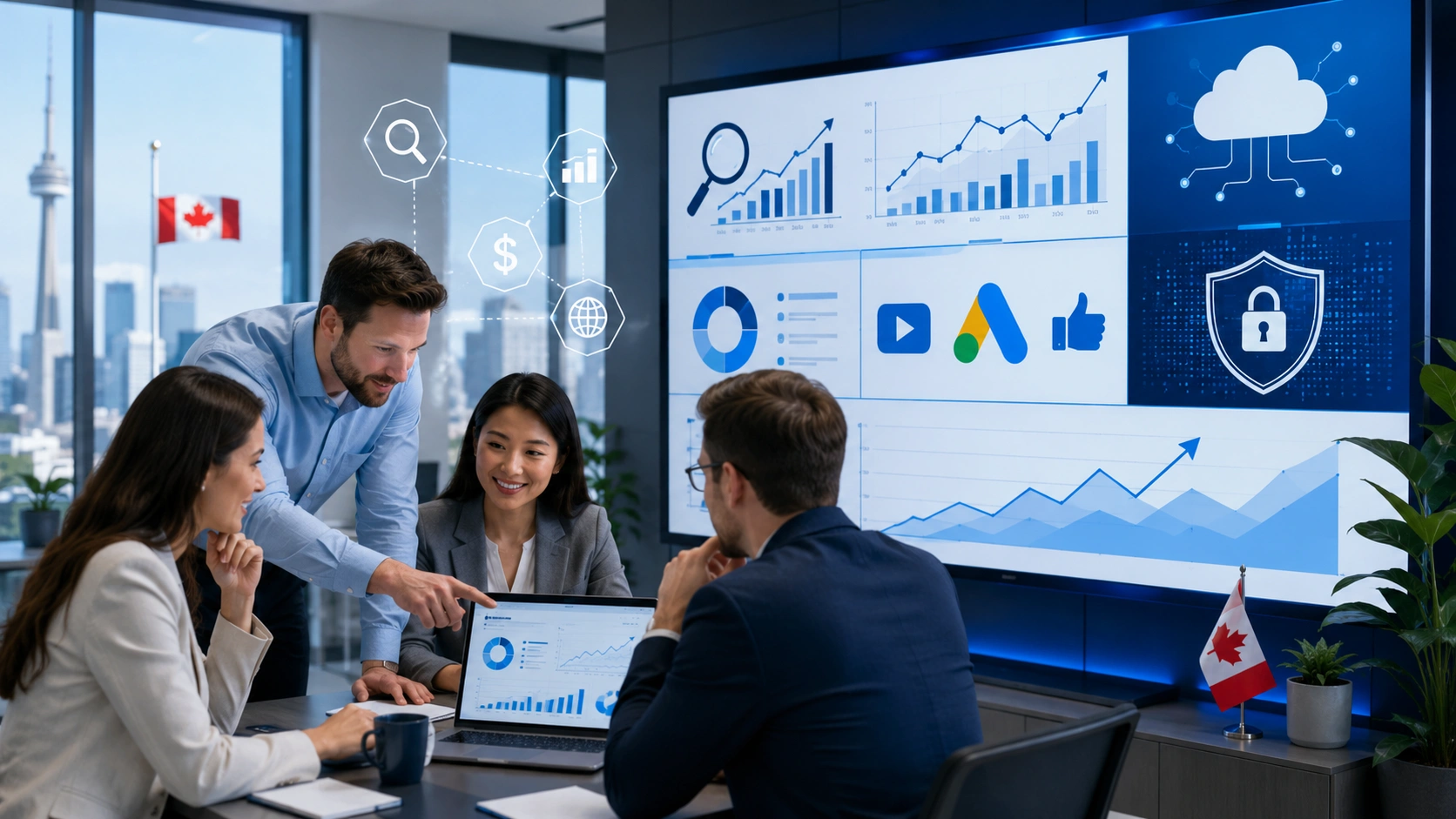 Digital marketing services helping Canadian businesses improve
