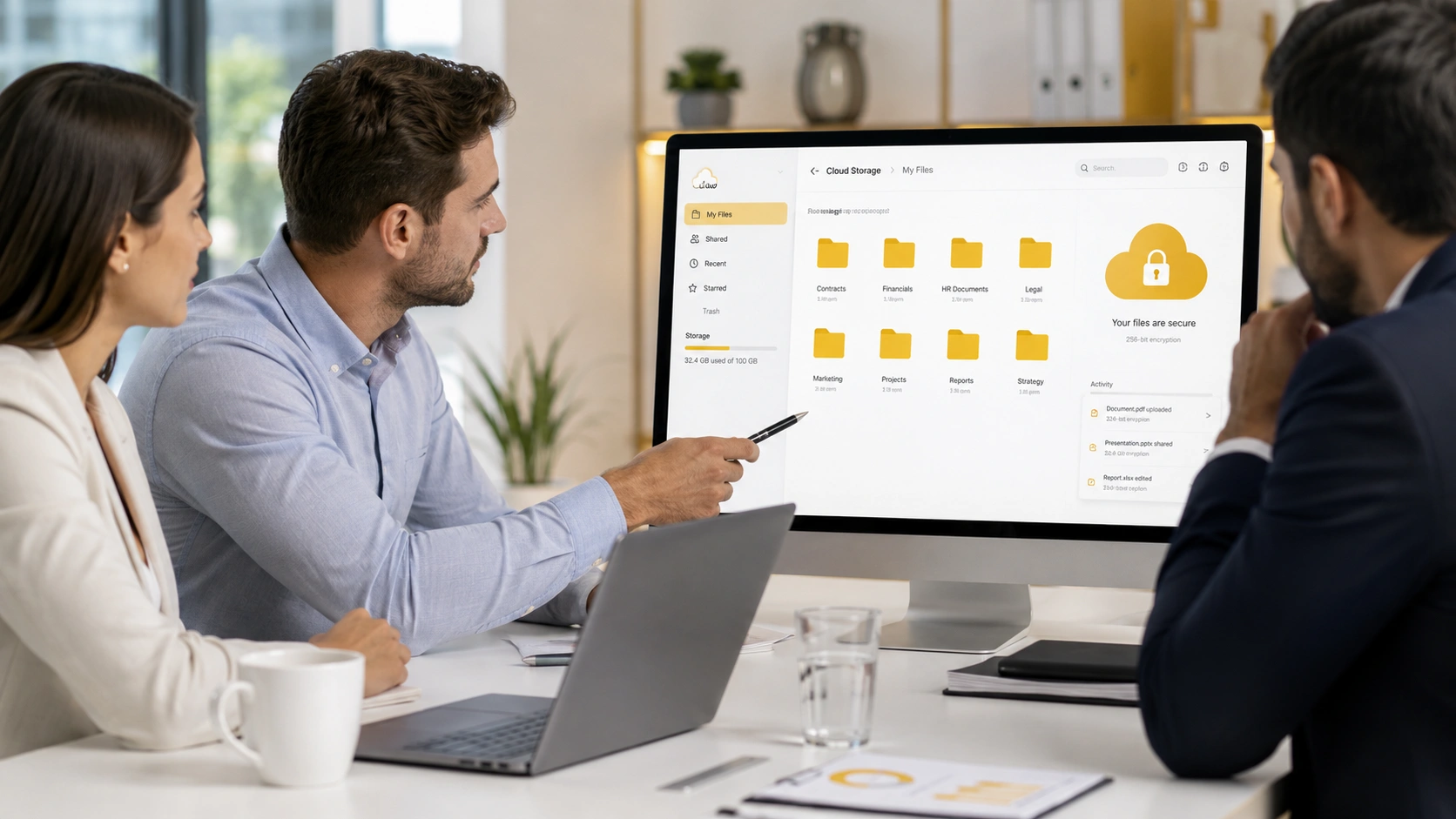 How Cloud Storage Solutions Help Protect Business Data