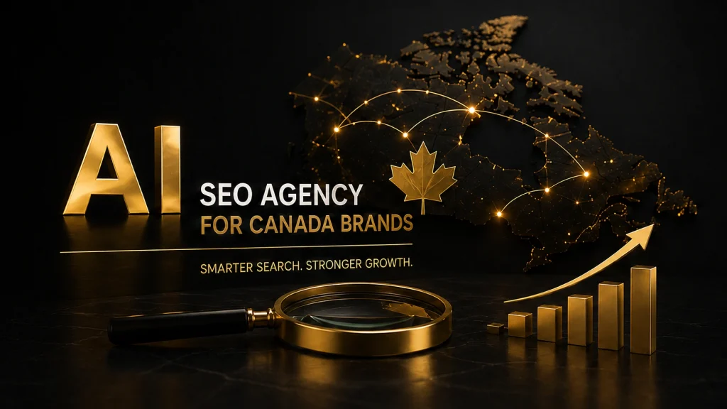 AI SEO agency boosting Canadian brand visibility