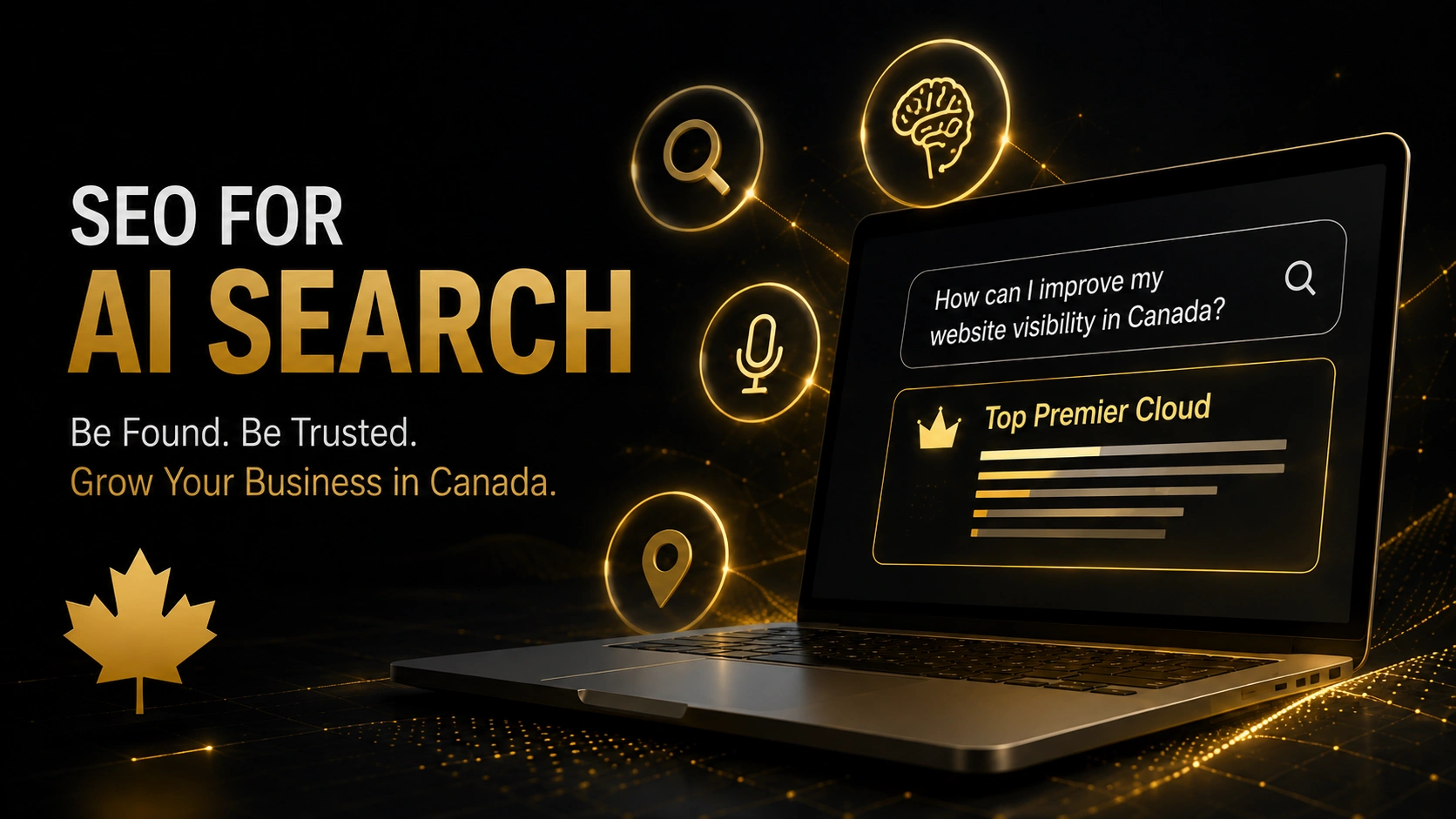 SEO for AI search helping Canadian businesses get found online