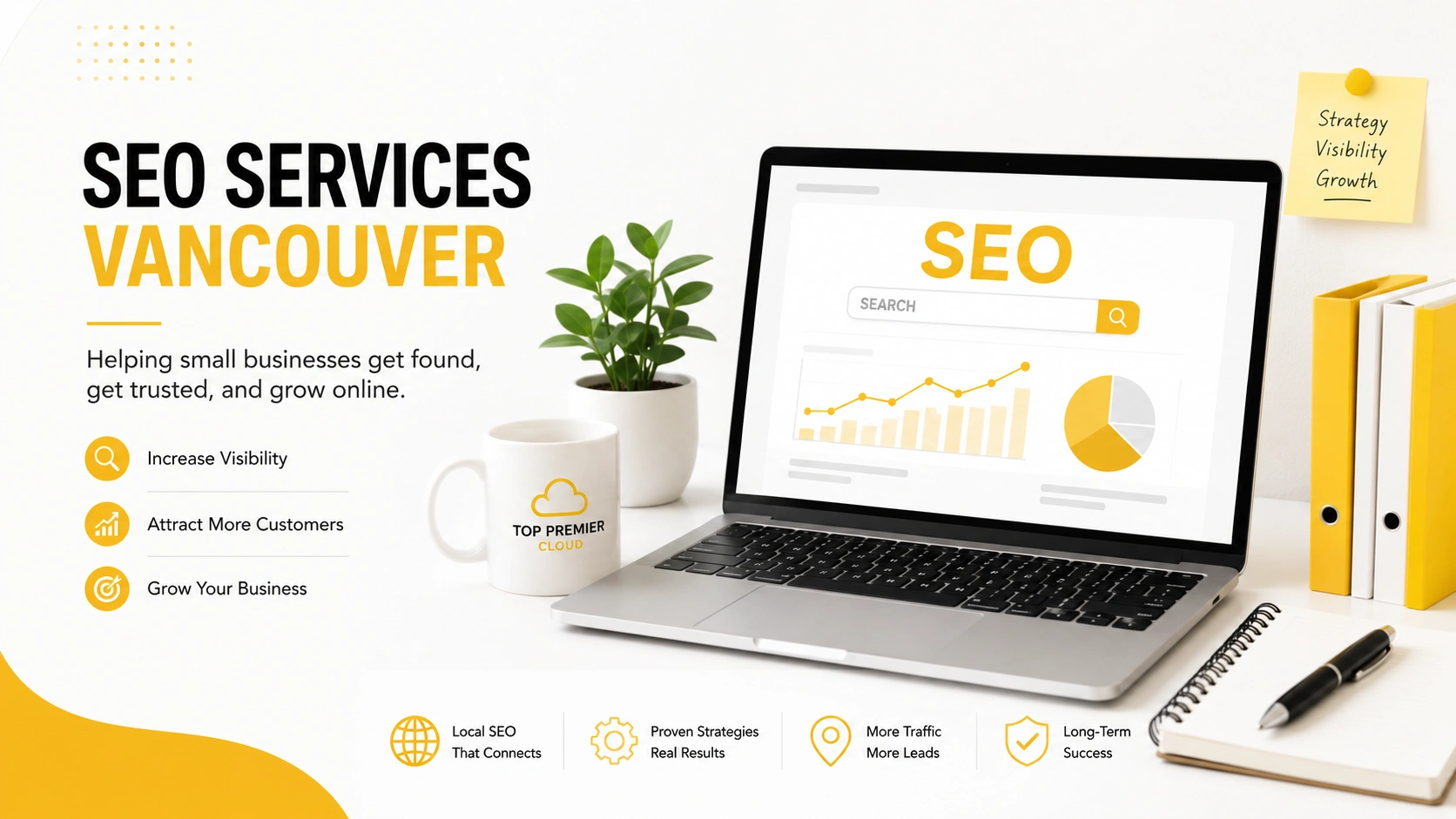 SEO services Vancouver support by Top Premier Cloud