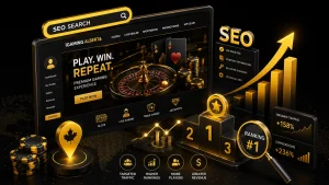 iGaming Alberta SEO search and casino growth dashboard