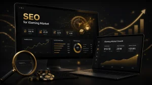 iGaming Ontario SEO analytics dashboard for market growth