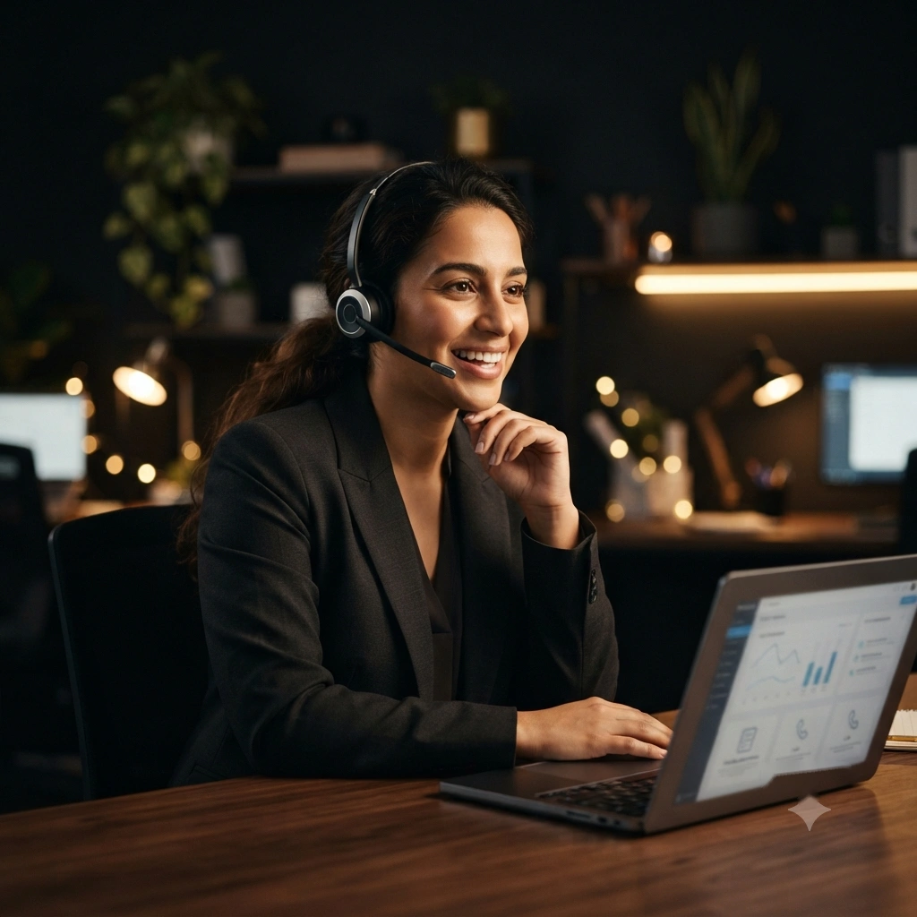 Top Premier Cloud support specialist assisting a local business with online visibility and customer inquiries