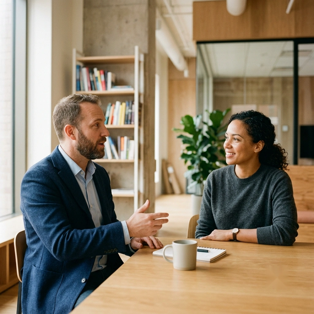 Top Premier Cloud specialists discussing an AI SEO strategy for e-commerce growth.