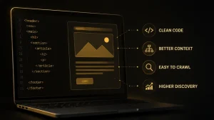 Clean-code web design & development that helps AI understand content