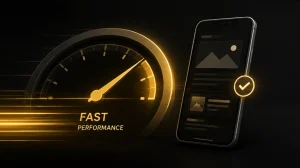 Fast web design & development optimised for mobile performance