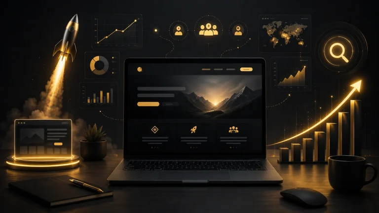 Digital marketing services supporting a new website launch and traffic growth