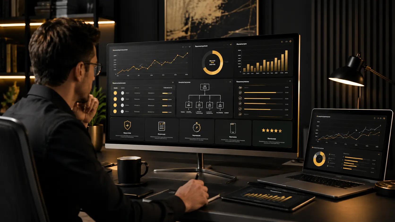 AI SEO performance tracking with analytics dashboards and conversion insights