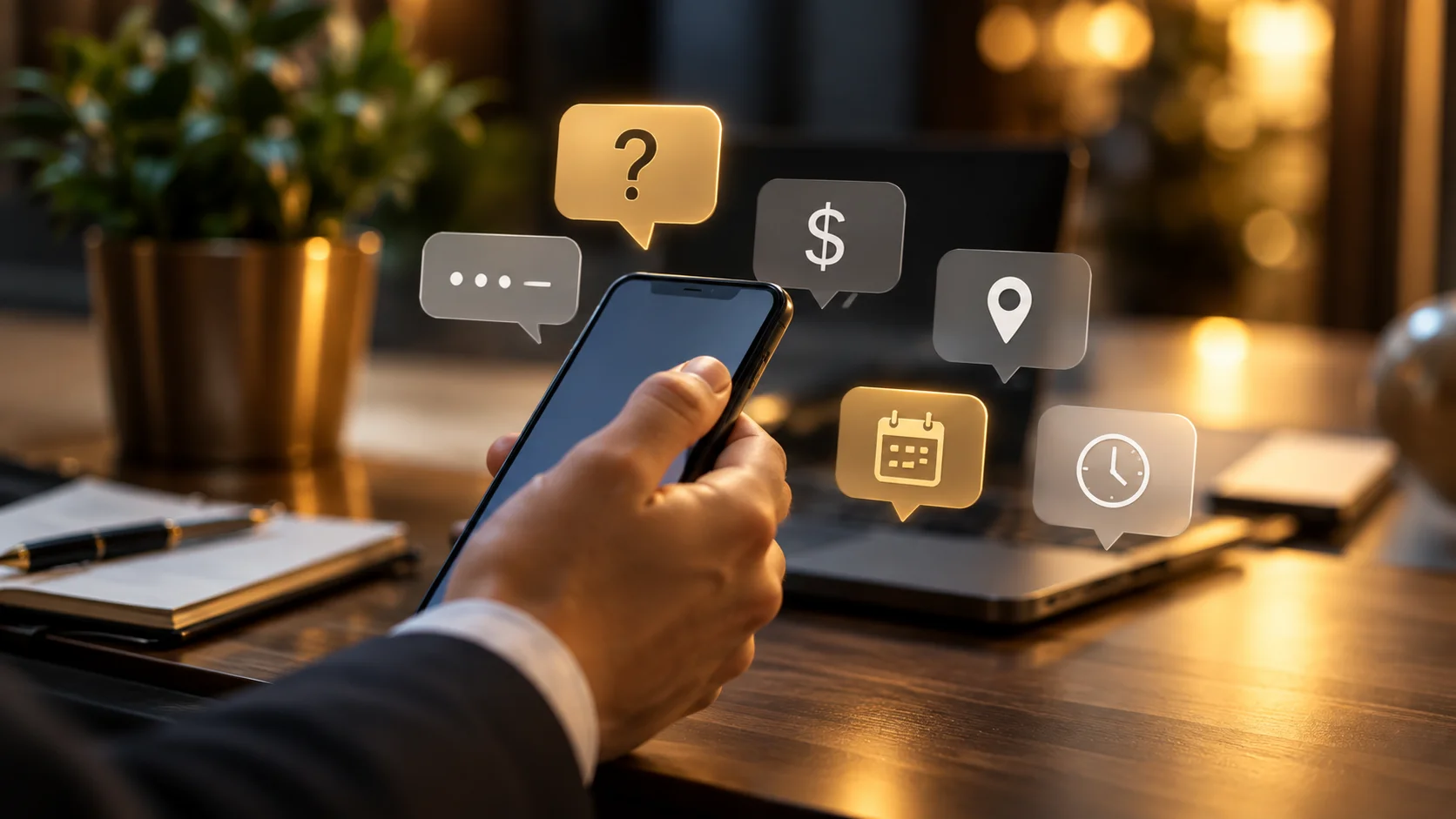 Local marketing agency insights into customer questions, service inquiries, pricing, and availability